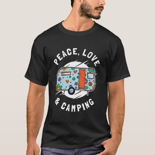 Peace Love Camg Camg Tシャツ (正面)