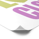 Peace Love Clothes ポスター (角)