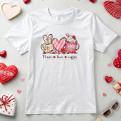Peace Love Coffee、バレンタイン Tシャツ