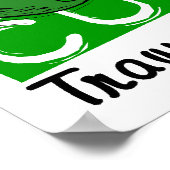 Peace Love Cure外傷性脳損傷TBI ポスター (角)