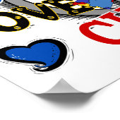 Peace Love Cure 2 Autism ポスター (角)