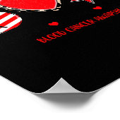 Peace Love Cure Blood Cancer認識度サポートT-S ポスター (角)