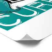 Peace Love Cure PCOS多嚢胞性卵巣症候群 ポスター (角)