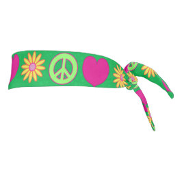 Peace Love Daisies タイヘッドバンド