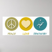 Peace Love Dentistry ポスター (正面)