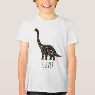 Peace & Love Dinosaur Silhouette トライブレンドＴシャツ