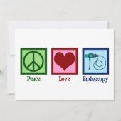 Peace Love Endoscopyカード (正面)
