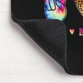 Peace Love Fifth Grade Squad Back To School Gift  マウスパッド (コーナー)