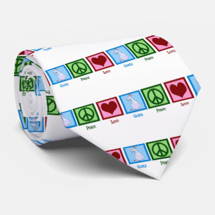 Peace Love Goats ネクタイ