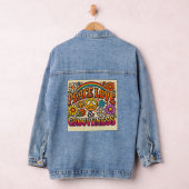 Peace、Love、Grooviness Denimジャケット デニムジャケット (ハンガー)