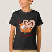 Peace Love Guinea Gs Funny Saying For Guinea Gs Lo Tシャツ (正面)