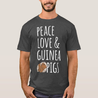 Peace Love & Guinea Pigs Premium Tシャツ