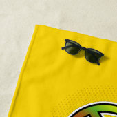 Peace Love Happiness ビーチタオル (インサイチュ)