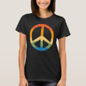 Peace Love Hippie Costume Tie Dye 60s 70s Tシャツ (正面)