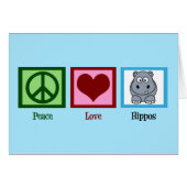 Peace Love Hippos (正面横)