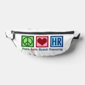 Peace Love HR人事 ファニーパック (レイダウン)