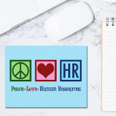 Peace Love Human Resources HR ポストカード