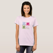 Peace, Love & Irish Luck (v.02) Tシャツ (正面フル)
