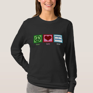 Peace Love Israel Tシャツ