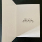 Peace, Love & Joyタイポグラフィ写真クリスマス シーズンカード