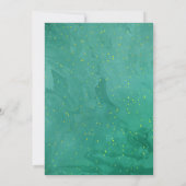 Peace Love Joy Christmas Holly Berries Photo シーズンカード (裏面)