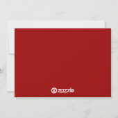 Peace, Love, Joy Holiday Photocard - Red シーズンカード (裏面)