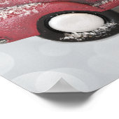 Peace Love & Joy w/ RedToy Truck Merry Christmas ポスター (角)