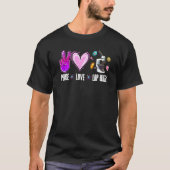 Peace Love Lab Week 2022 Laboratory Tech Technolog Tシャツ (正面)
