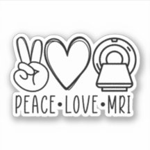 Peace Love MRI Tech、放射線学、MRI技術者