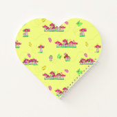 Peace Love Mushrooms ノートブック (裏面)