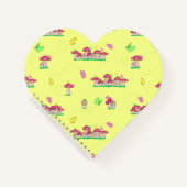 Peace Love Mushrooms ノートブック (正面)