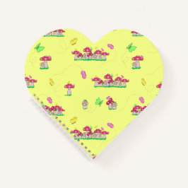 Peace Love Mushrooms ノートブック