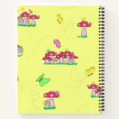 Peace Love Mushrooms ノートブック (裏面)