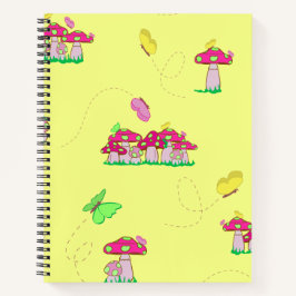 Peace Love Mushrooms ノートブック