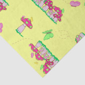 Peace Love Mushrooms Gift Bag 薄葉紙 (詳細)