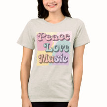 Peace Love Music Women's