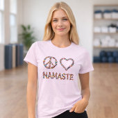 Peace Love Namaste Butterflies - Colorful Graphic Tシャツ