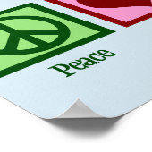 Peace Love OT職業セラピー ポスター (角)