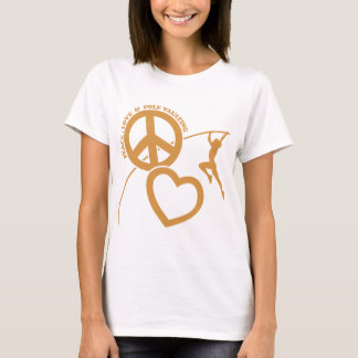 PEACE-LOVE-POLEのアーチ形天井 Tシャツ