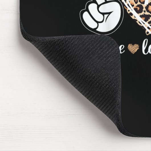 Peace Love Racing  マウスパッド (コーナー)