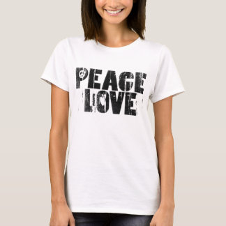 peace&love tシャツ