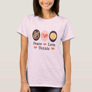 Peace Love Tennis T-shirt Tシャツ