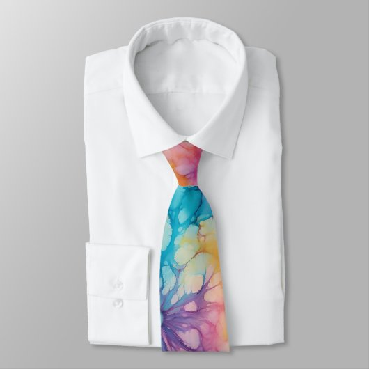 Peace Love Tie-Dye ネクタイ (タイ)