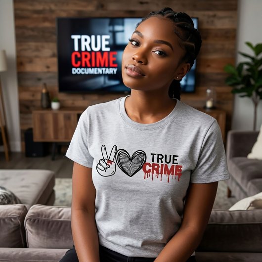 Peace Love True Crime Tシャツ2 Tシャツ