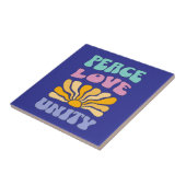 Peace Love Unity タイル (側面)