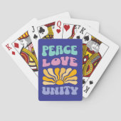 Peace Love Unity トランプ (裏面)
