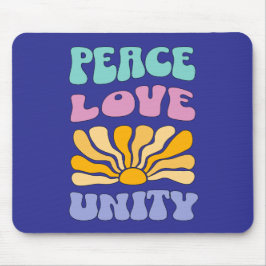 Peace Love Unity マウスパッド