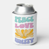 Peace Love Unity 缶クーラー (缶正面)