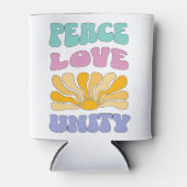 Peace Love Unity 缶クーラー (正面)