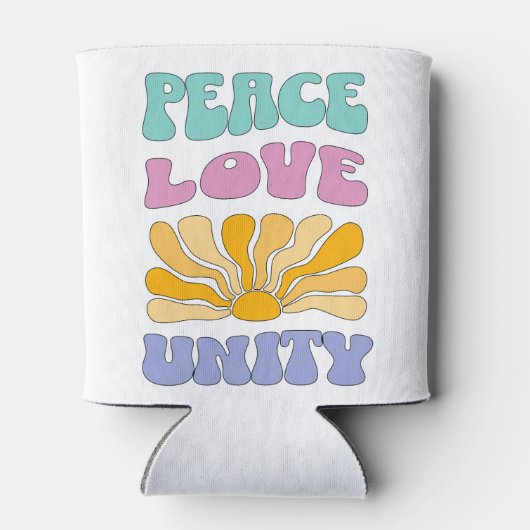 Peace Love Unity 缶クーラー (裏面)